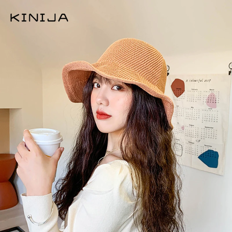 Панама соломенная летняя воздухопроницаемая шляпа от солнца для путешествий