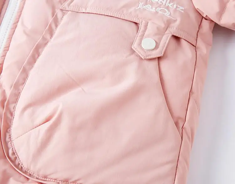 

Winter New Children Hooded Down Coat 90% White duck down Outerwear for girls Fashion Hooded Warm Down jackets for girls Y3508