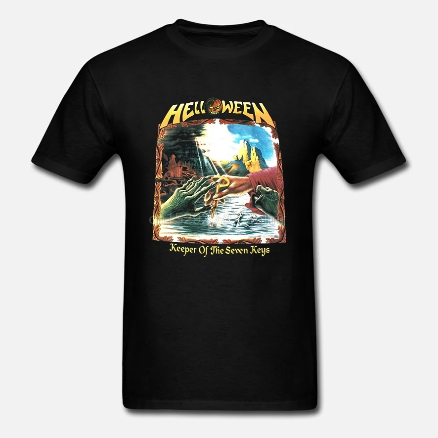 Hellowen Keep OF THE SEVEN KEYS II Новая Черная футболка LIMITED MERCH TOUR RARE (2)| |