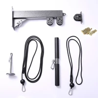 fitness diy pulley cable machine blaster trainer with pulley attachments biceps triceps workout forearm pull rope wrist roller
