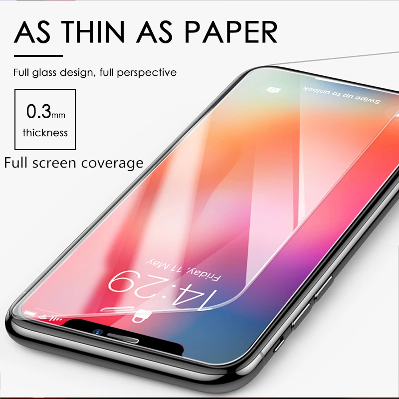 

Защитное стекло для iPhone 11 Pro Max, X, XR, XSMax, 7, 8, 5, 6, 6S PLUS, 6 шт.