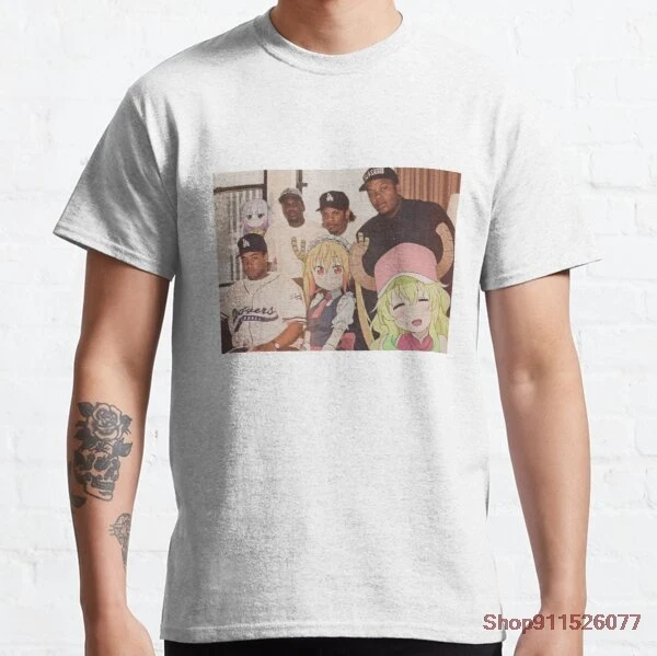 Maid Dragons and their crew t Shirts Men/Women Printed Cotton Novelty tees Classic Men Tees Tops Harajuku Streetwear | Мужская одежда