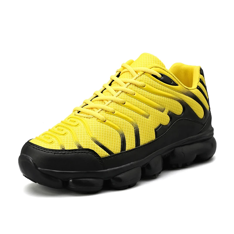 

Men Running Shoes Autumn New PU Mesh Cushion Sneakers High Quality Outdoor Light Comfortable Sport Athletic Shoes Male KH095X