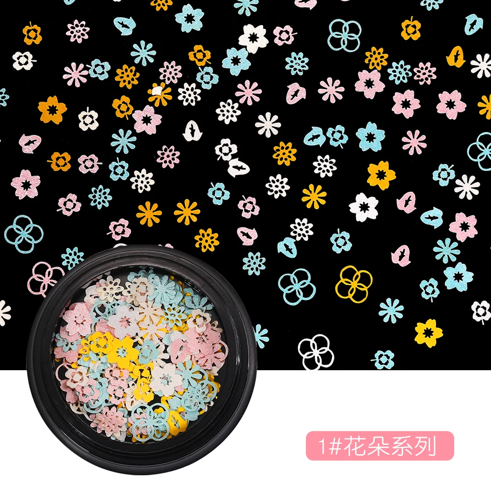 Синий зоопарк Макарон лист для ногтей красочные милые птицы наклейки цветок