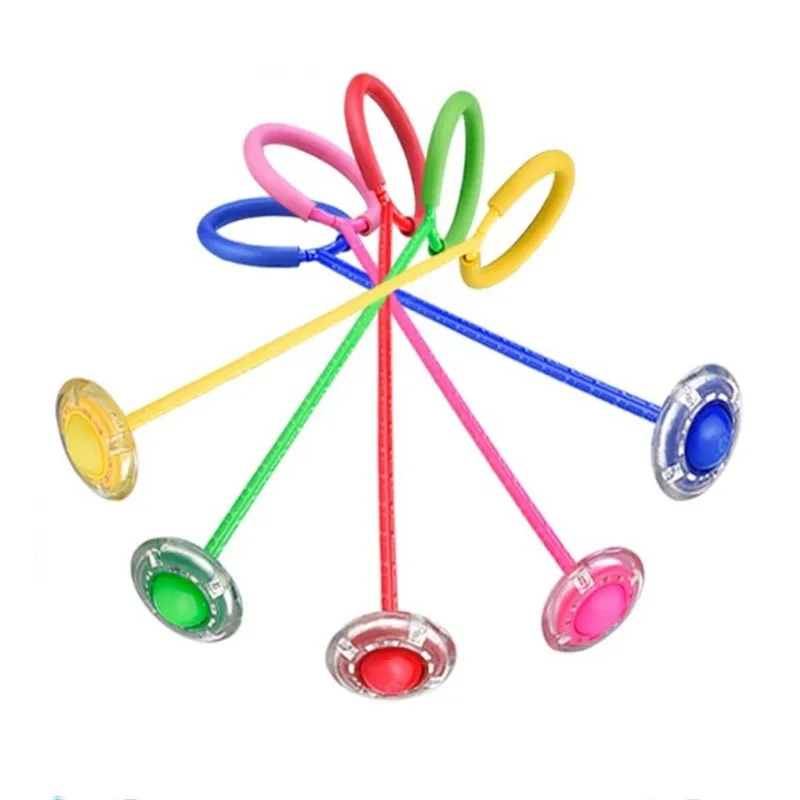 Flash Jumping Foot Force Ball для детей активного отдыха забавная спортивная игрушка LED