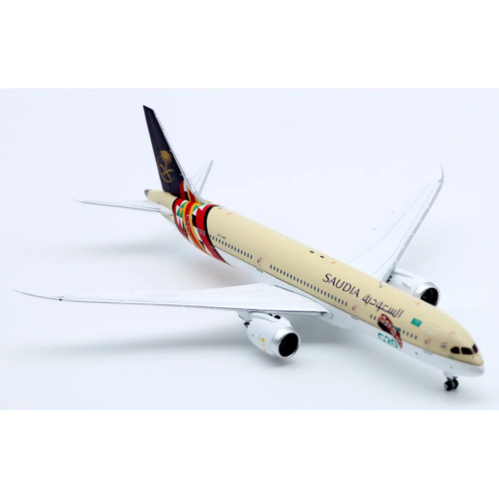 Коллекционный самолет из сплава 1:400 модель JC Крылья LH4192 авиакомпании Саудовской