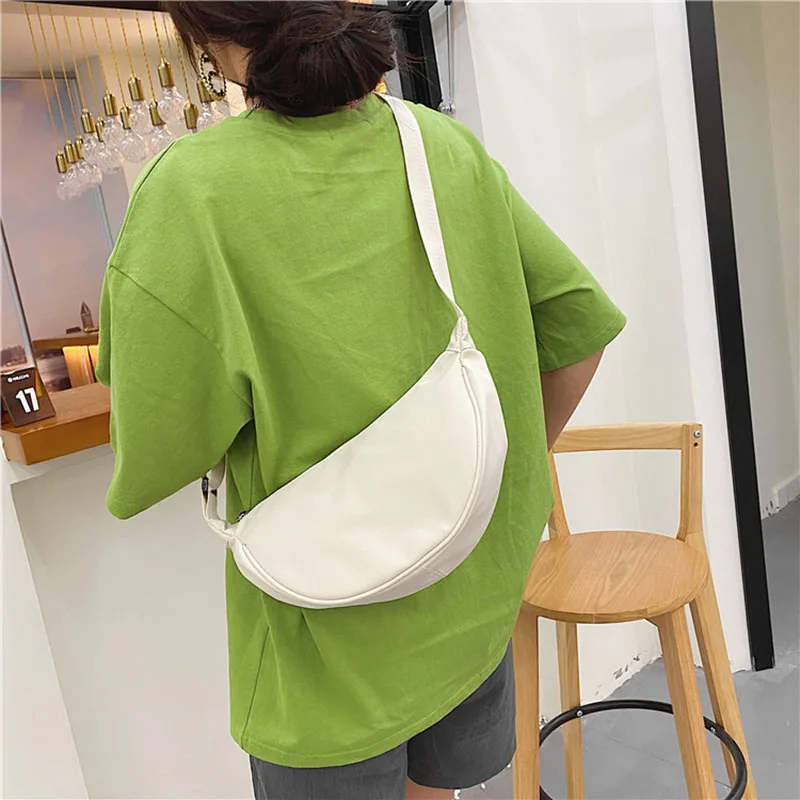 

New Women' Oxford Messenger Bag Simple and Lightweight Shoulder Bag Student Fashion Shoulder Bagdumpling Bagshopping Chest Bag
