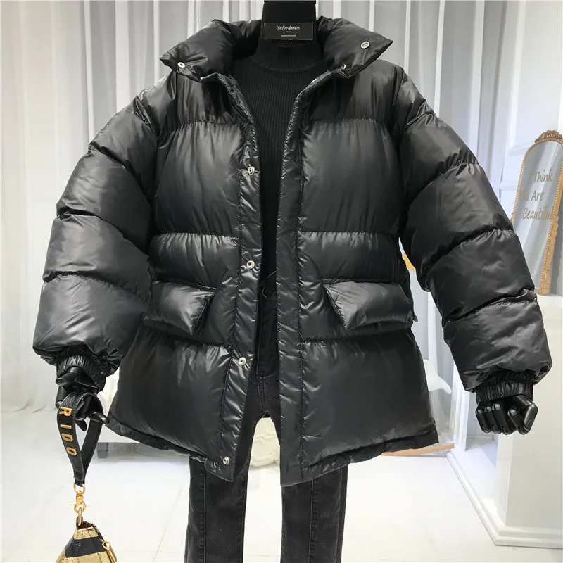 Толстая хлопковая зимняя куртка для женщин Abrigos Mujer Invierno Sustans женские пальто Теплые с регулируемой талией Модные Зеленые