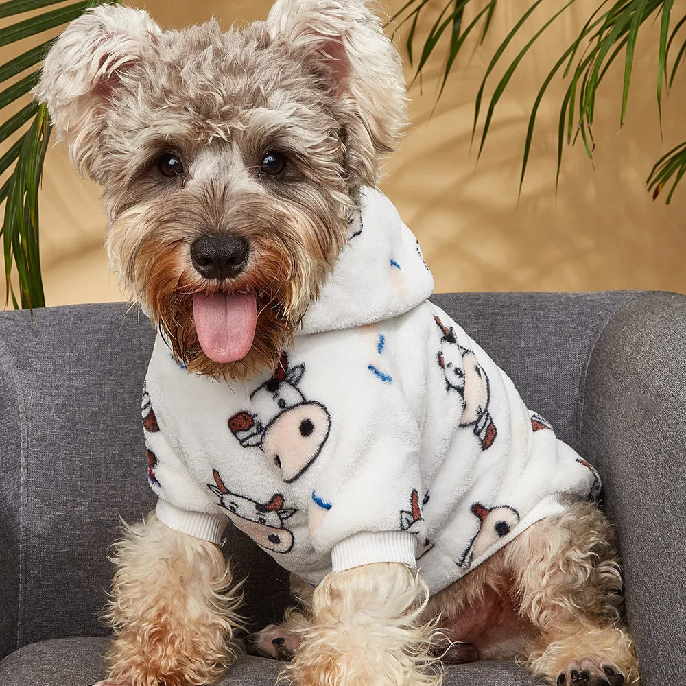 

Собачья одежда с капюшоном, милая Повседневная Толстовка с длинным рукавом для собаки
