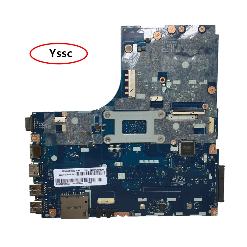Фирменная Новинка! ZAWBA/BB LA-B291P материнская плата для lenovo B50-45 материнская плата для ноутбука(для процессора AMD E1-6010) тест ОК