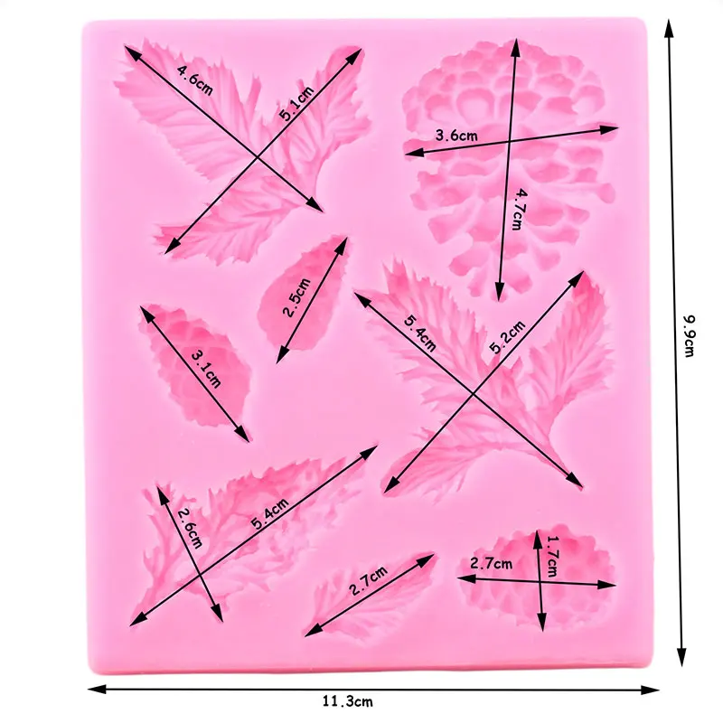 Инструменты для украшения Рождественского торта силиконовые формы выпечки
