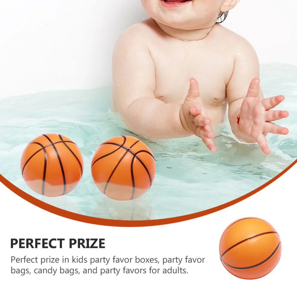 

8Pcs PU Foamed Basketball Stress Balls Creative Relax Toys Balls Kids Toys