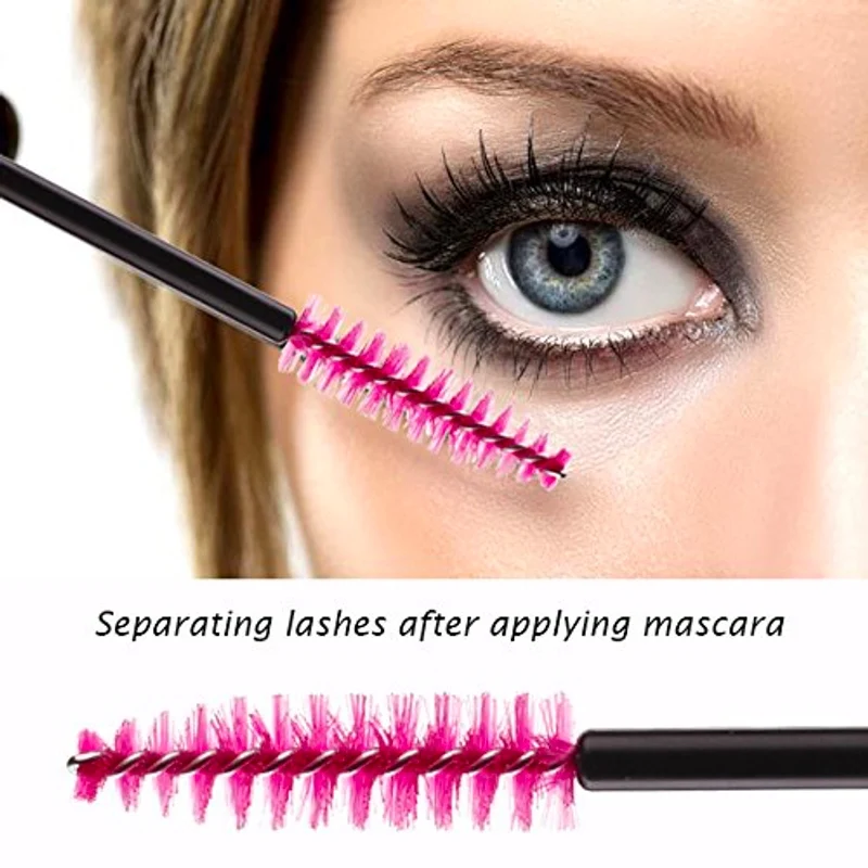 

Одноразовые кисти для туши для ресниц, 300 шт., аппликатор для ресниц, Набор бигуди для макияжа