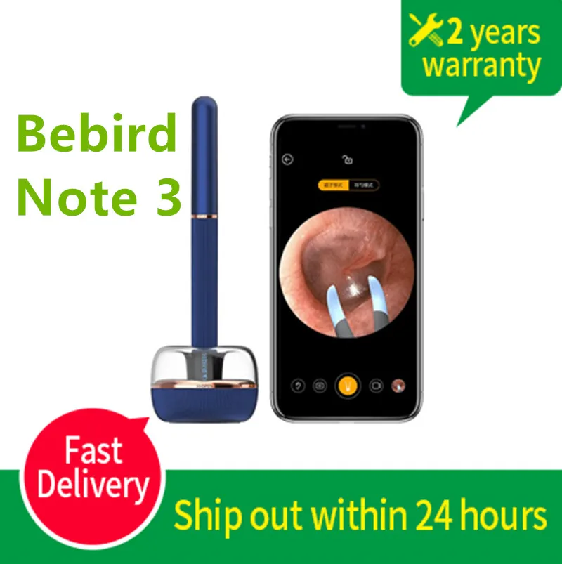 Умная визуальная Ушная палочка Xiaomi Bebird Note 3 1000 Вт эндоскоп для чистки ушей мини