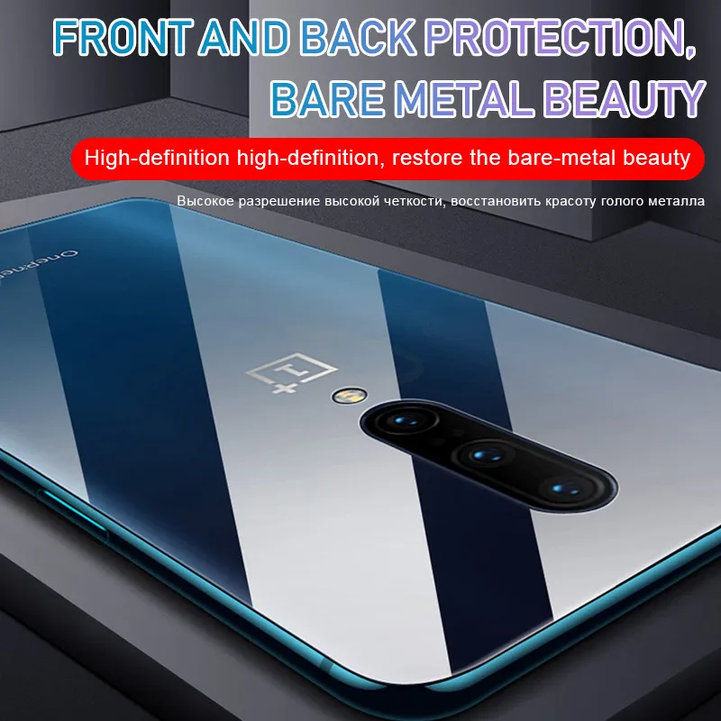 100D передний Задний защитный Гидрогелевая пленка для Oneplus 7T 7 Pro 6 6T 5 5T полное