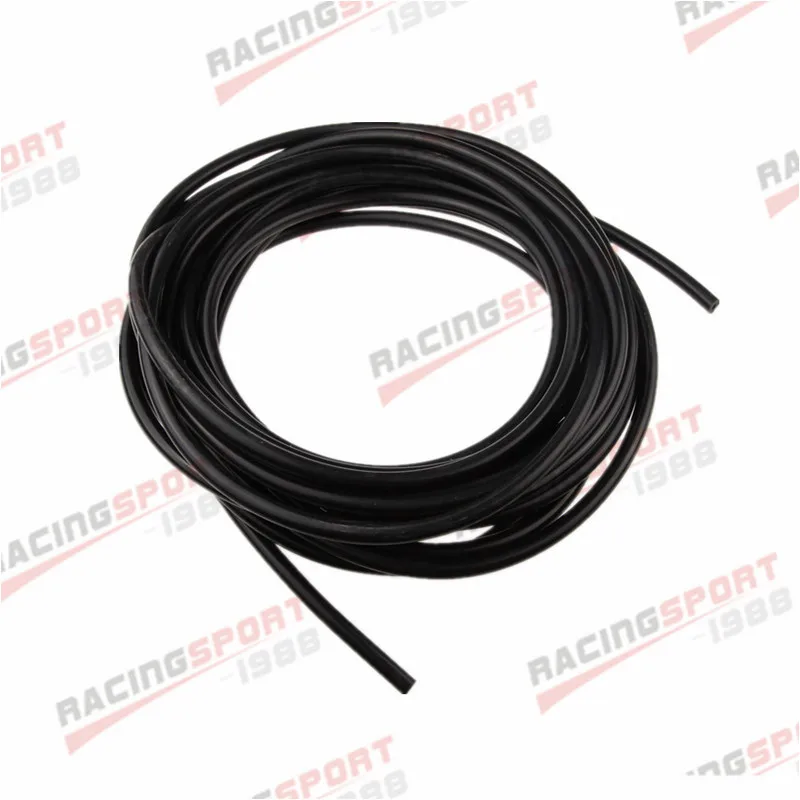 4.5mm Silicone Vacuum Hose BLACK Pipe 