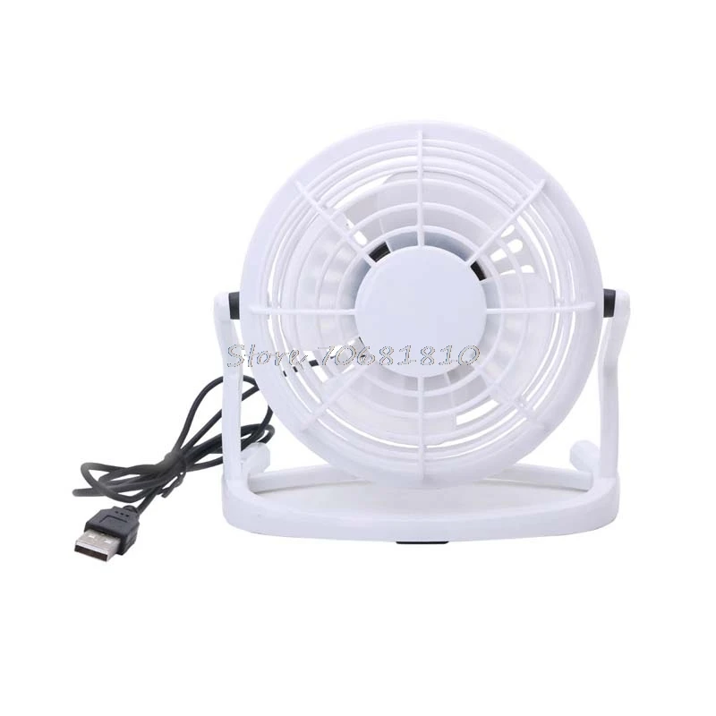 

New Mini Portable Super Mute USB Fan Desk Cooling Laptop Notebook PC Fan Cooler Drop Shipping