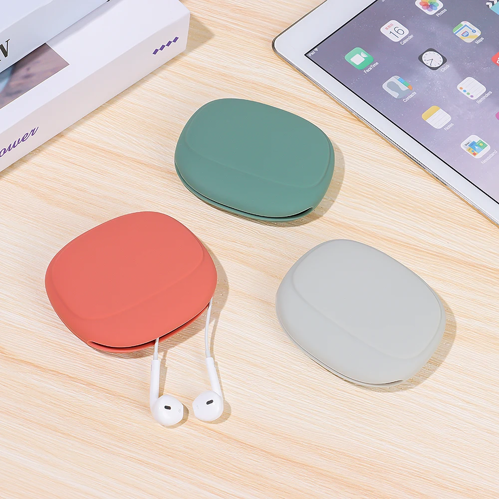 1 шт. силиконовый органайзер для наушников и кабелей | Дом сад