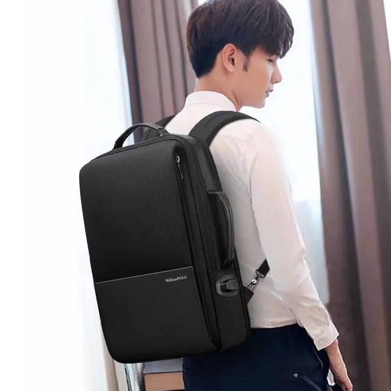Мужской рюкзак водонепроницаемый для ноутбука роскошный мужской большой сумки