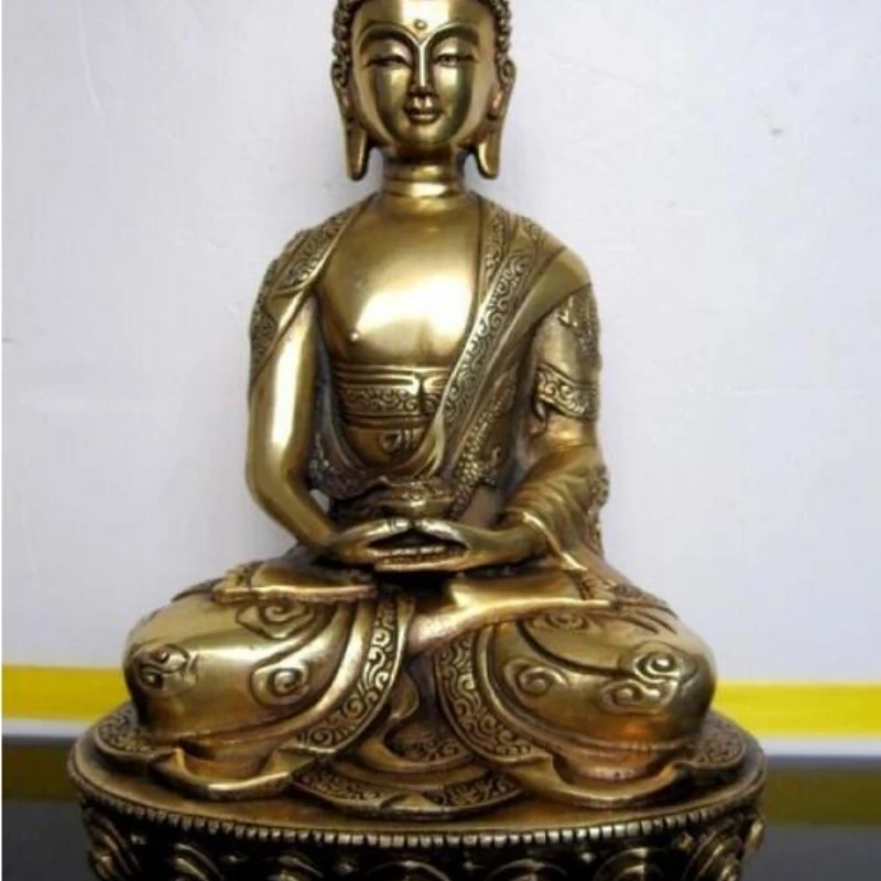

Tibetan budan buddha buddsua amitabha bronze statue