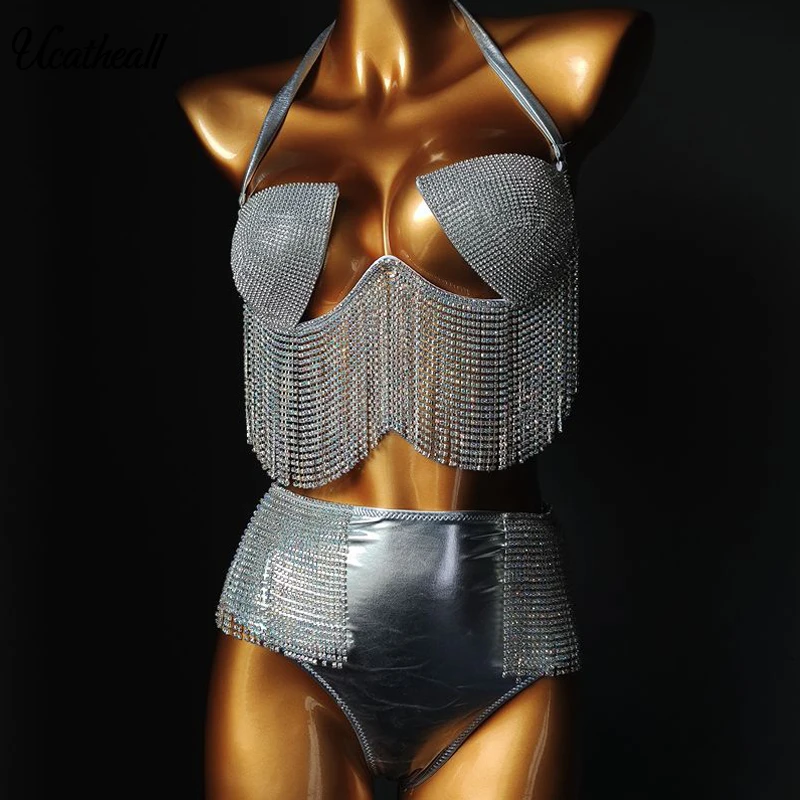 Новые Бикини Стразы с кристаллами блестящие бриллиантовые драгоценные камни