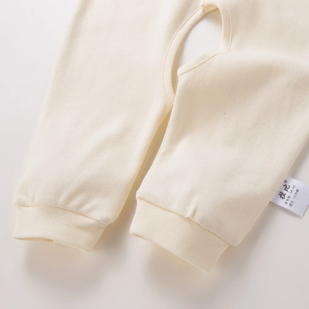 2 шт./партия Детский комбинезон с длинными рукавами для новорожденных костюм