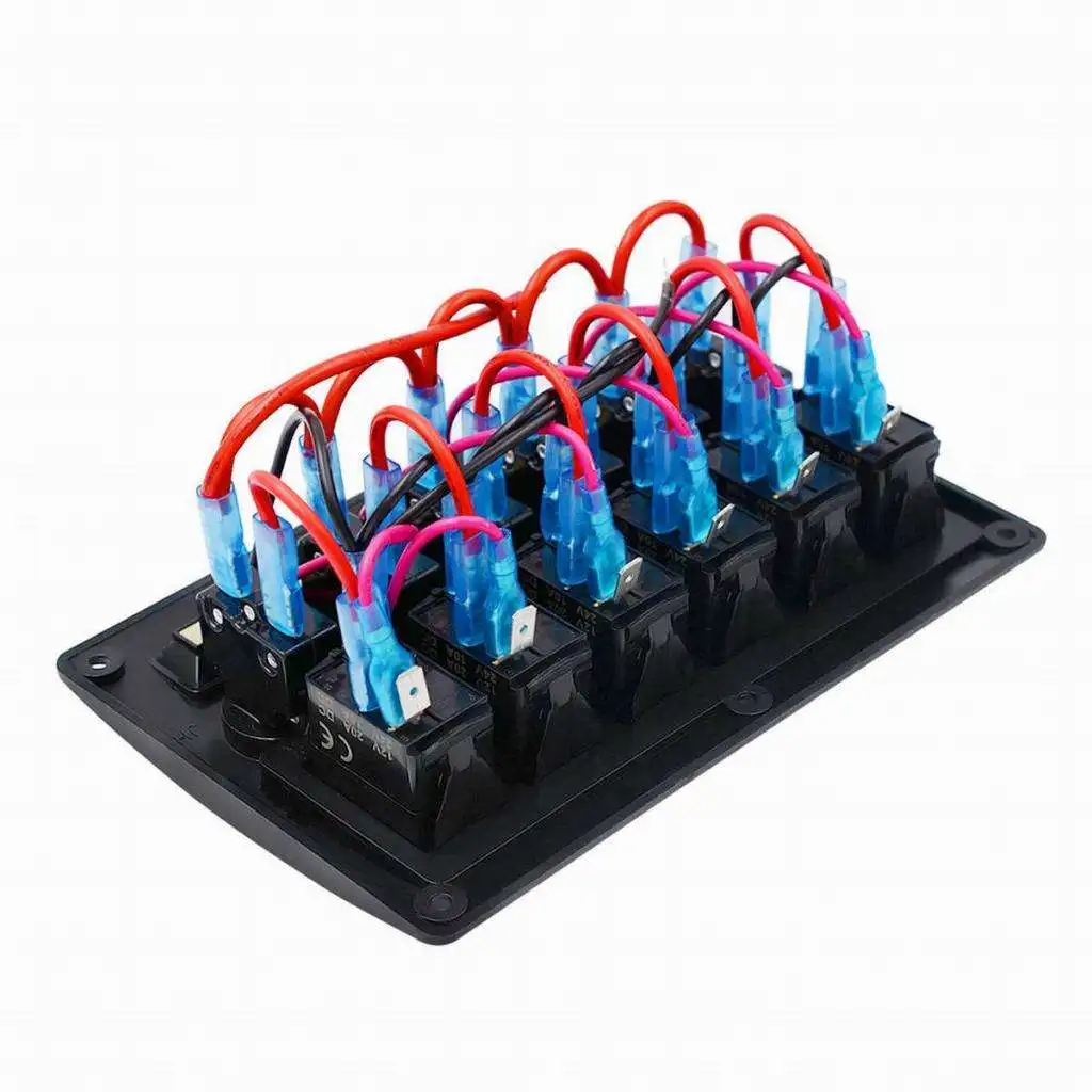 

6 12 В/24 В фары Противотуманные фары клавишный выключатель автоматический выключатель