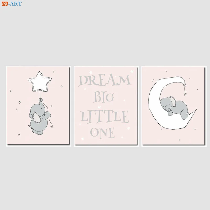 Красивая Картина на холсте для детской комнаты декоративные настенные картины с