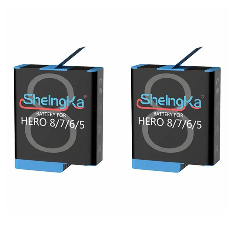 Оригинальный SheIngKa Hero8/7/6/5 Смарт IC батарея + Led Зарядное устройство для хранения GoPro