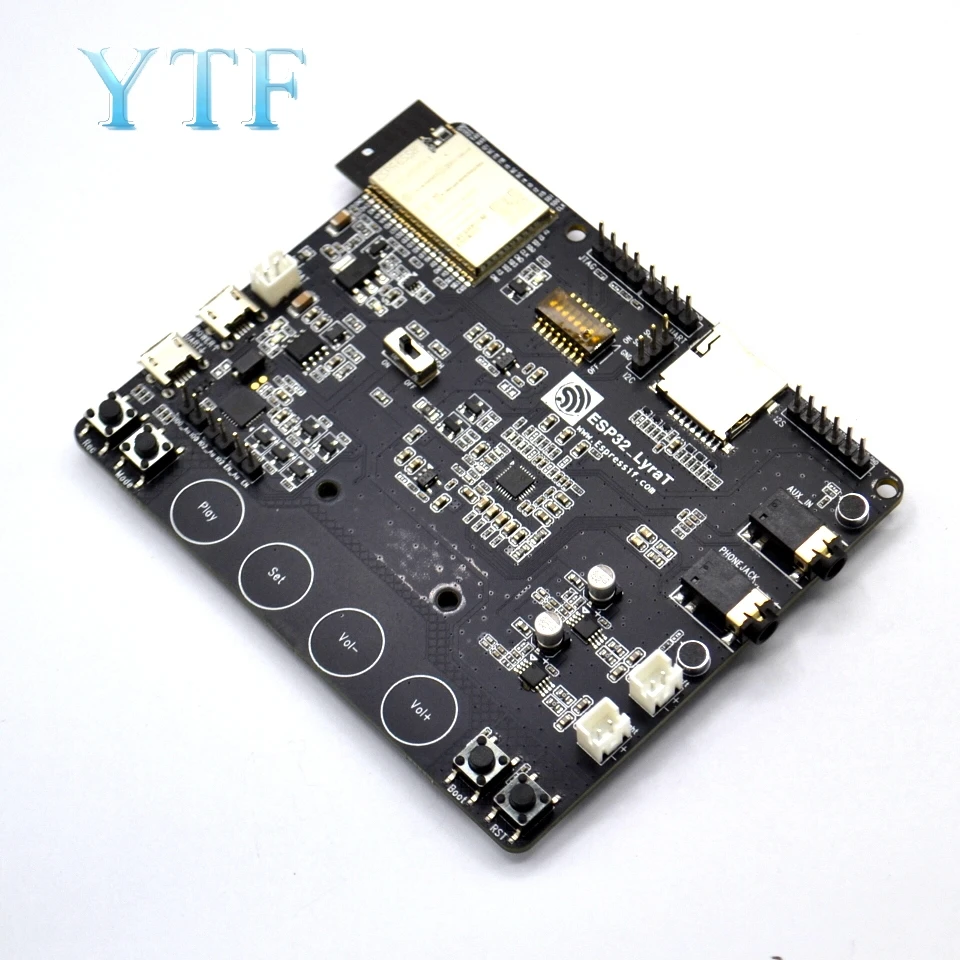 ESP32-LyraT для кнопки инструментов разработки Аудио ИС Поддержка TFT-дисплея и камеры |