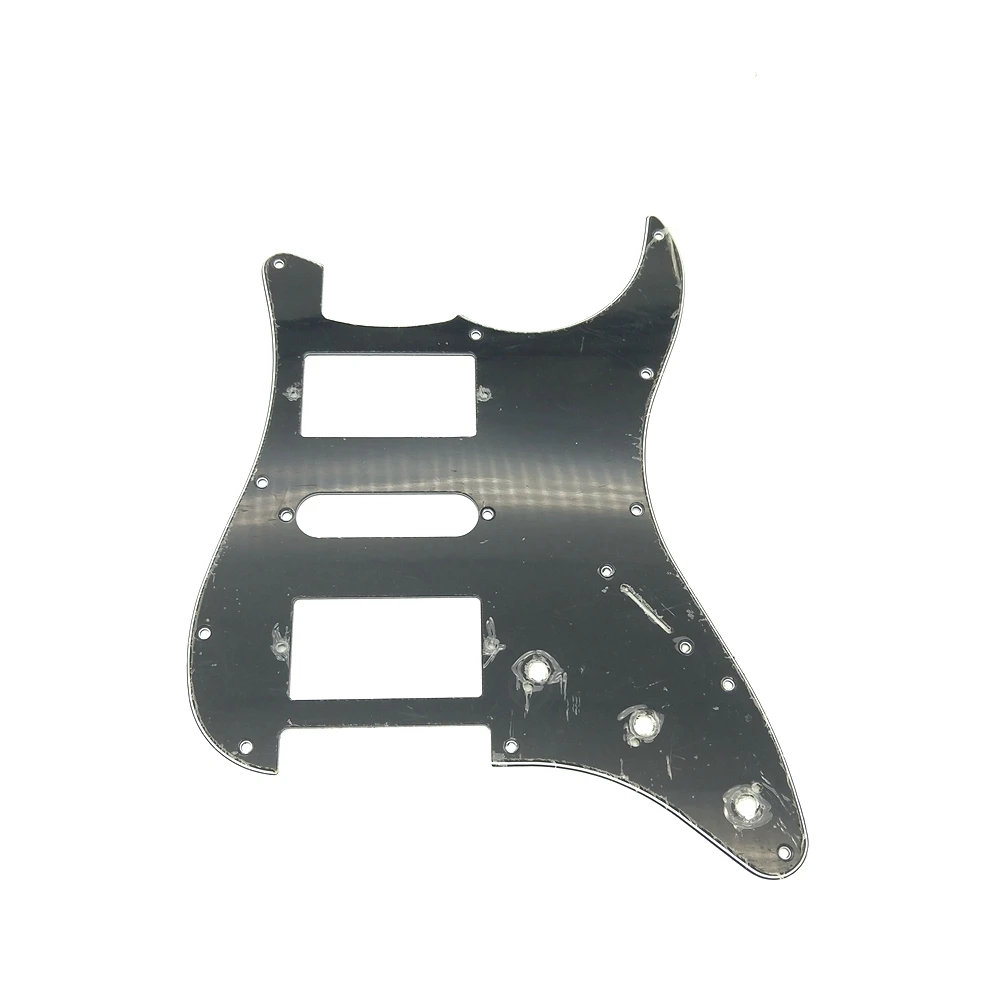 elektrische gitarre schlagbrett 3 ply 11 loch sss ssh und hsh kompatibel für st stil moderne gitarre teile ersatz schwarz oder weiß free glo