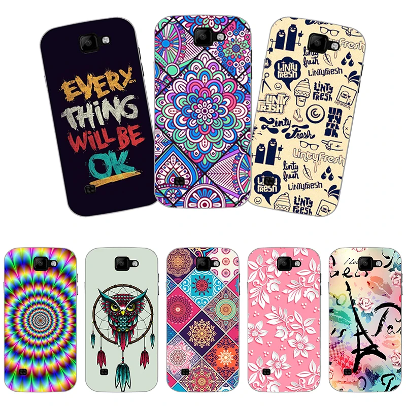 ZTE Z10 Z 10 Soft TPU Case Blade A512 Cover Silicone Colorful Print Back FOR Phone Protective | Мобильные телефоны и