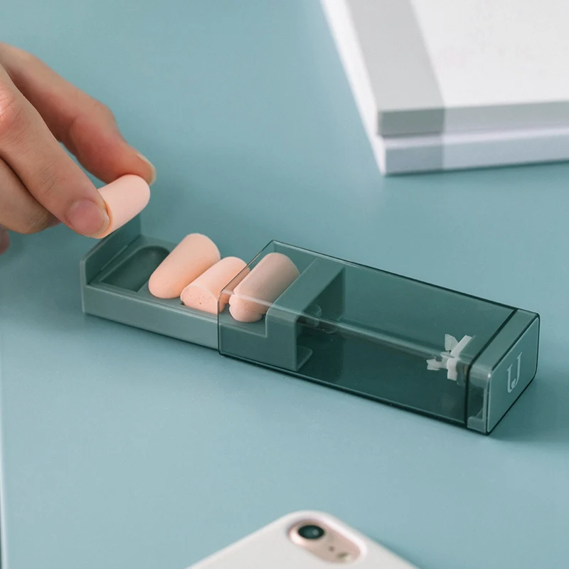 

Noise Cancelling Ear Plugs Sound Blocking Earplug Noise Reduction Reusable Storage Case for Sleeping Snoring Swimming