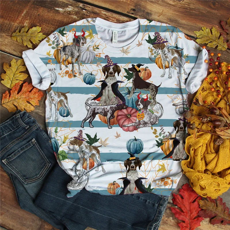 

2021 New Arrival Men T Shirt Full Anime Shirt Printing Fashion Short Sleeve Beagles Harajuku Men Tees