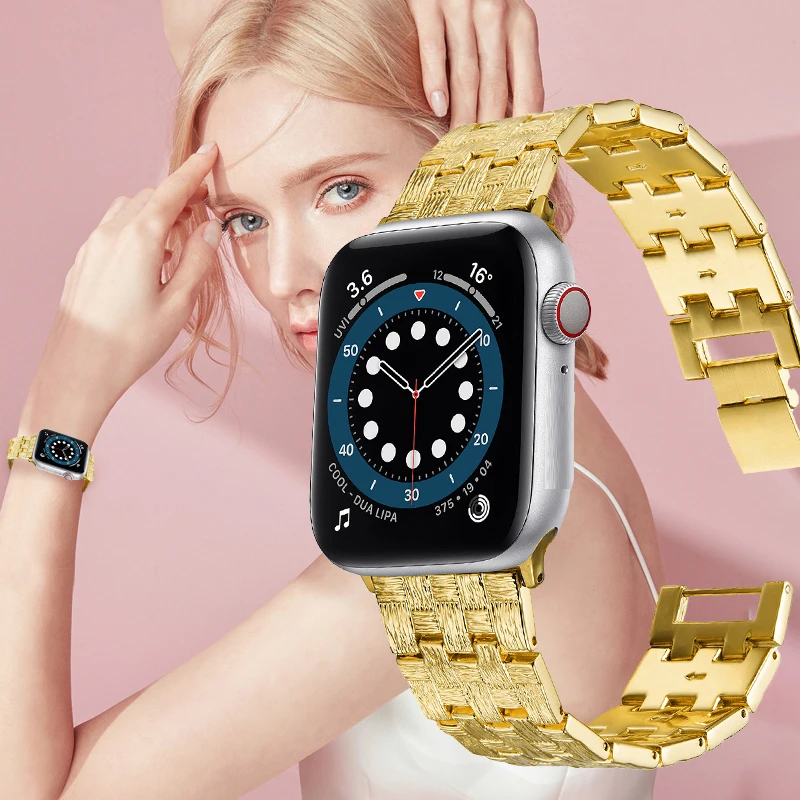 

Женский деловой ремешок 2021 года, деловой ремешок, умное воспроизведение музыки, цифровой металлический ремешок