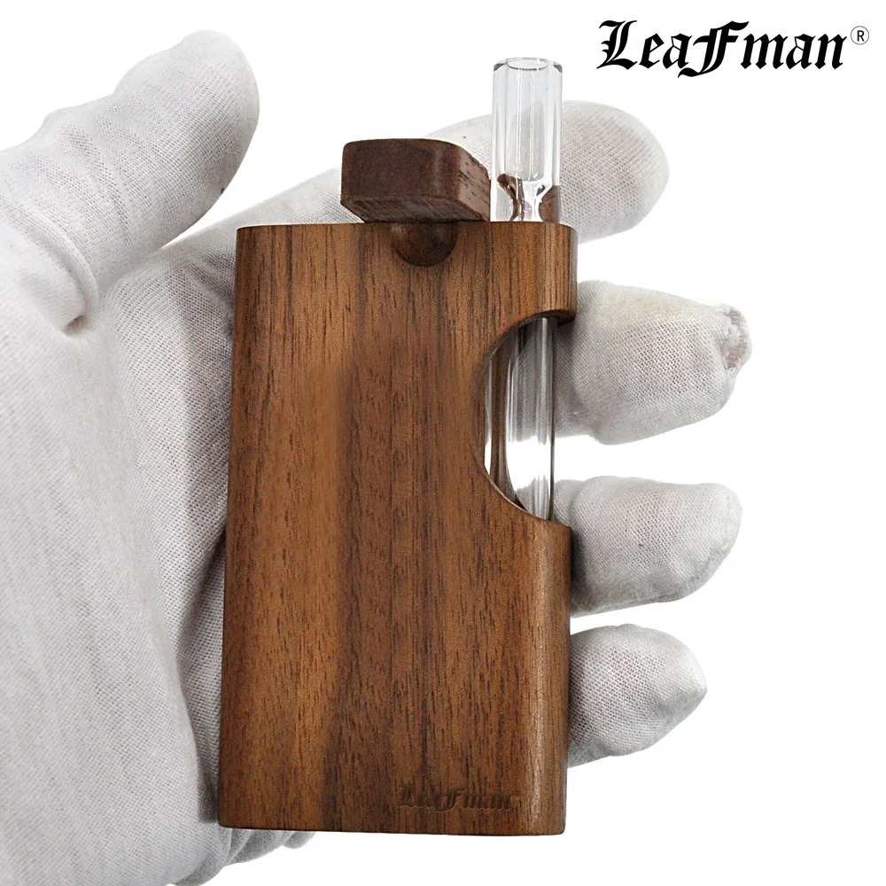 

LEAFMAN 94mm Rotary Cover Wood Dugout Box Excavator One-Click Easy-To-Use Pipe Fitting Parts Smoking Accessories