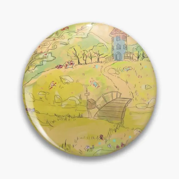 

Moominsummer, мягкая булавка на булавке, Металлическая Булавка на лацкан, брошь на одежду для влюбленных, милый модный мультяшный декор, шляпу, заб...