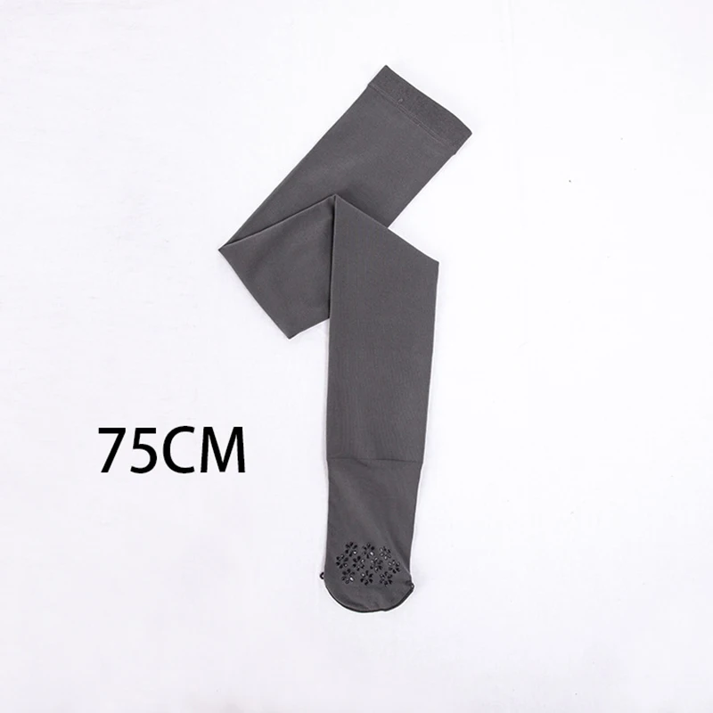 2 пары женские теплые чулки серый цвет облегающие длинные носки толстый хлопок