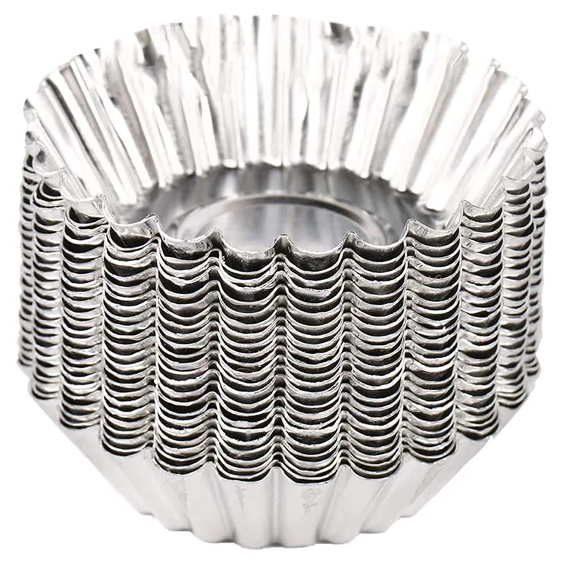 

Формы для яичного пирога, антипригарная и многоразовая кастрюля для выпечки, алюминиевая мини-форма для тартов, мини-тортов, пудинга, желе