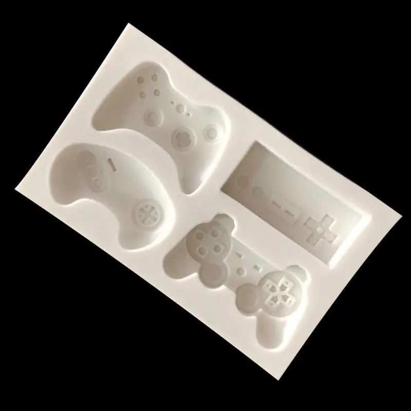 

4-Styles Game Consoles Handle Pendant Silicone Resin Mold Jewelry Making Tools