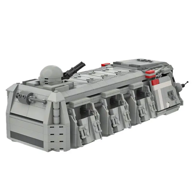 

Конструктор MOC, Императорский отряд, транспортировка, кирпичи, автомобиль, серия Звездных войн, модель, высокотехнологичные Игрушки для мал...