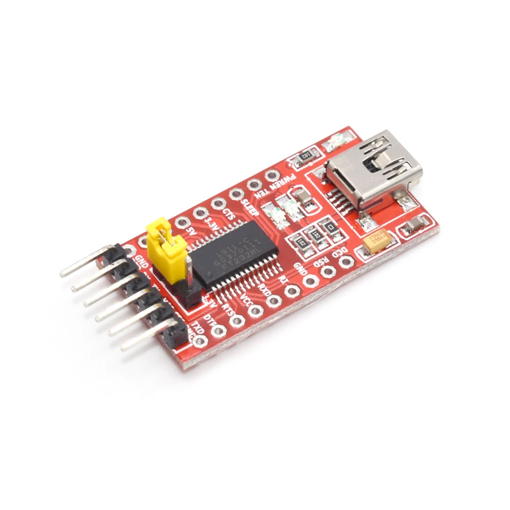 Модуль последовательного адаптера WAVGAT FT232RL FTDI USB 3 В 5 в TTL для мини порта Arduino FT232.