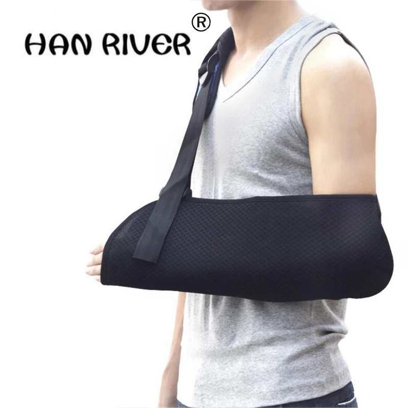 

Multi-function Enhanced Forearm Sling Adjustable Shoulder Neck Arm Fracture Fixation Sling Stap Arm Guard Dislocation Protective