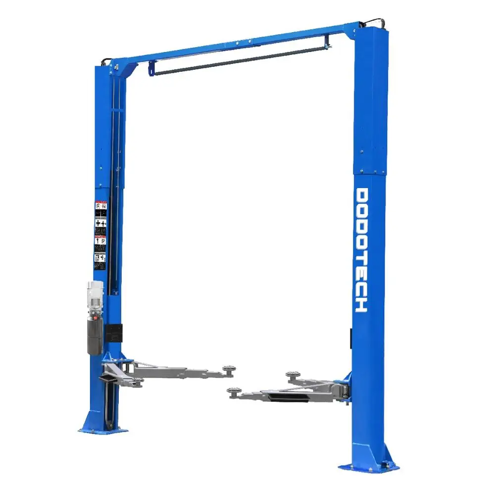 Автомобильный двухстоечный подъемник гаражный автомобильный напольный домофон