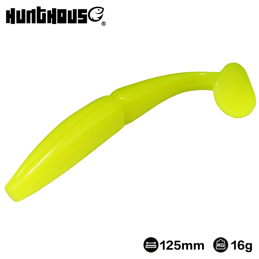 Hunthouse shad t tail 4 шт. пакет 12 5 см 16 г силиконовая наживка мягкая рыболовная приманка