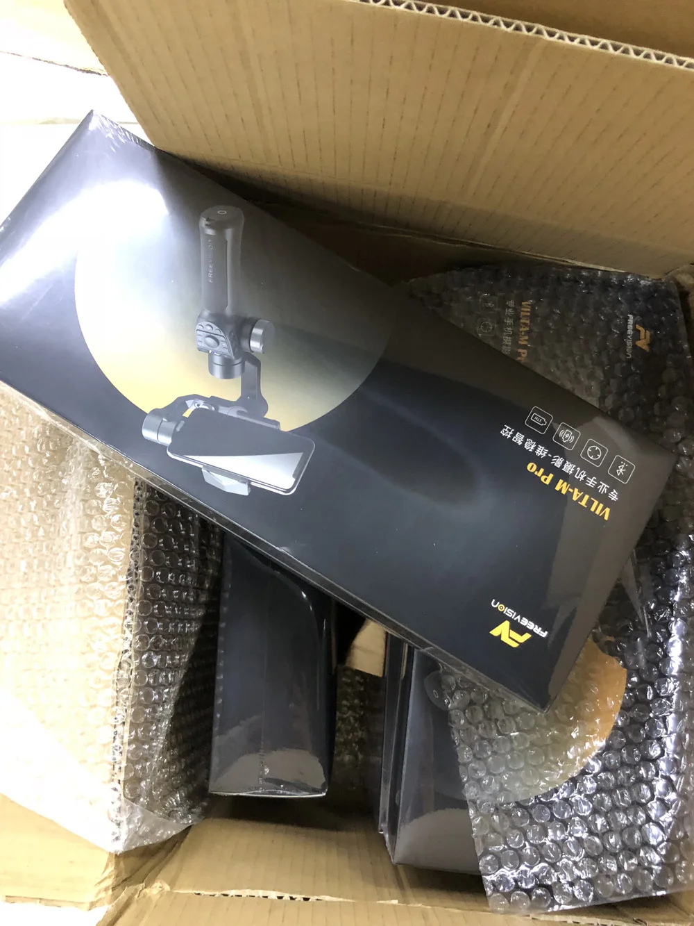 Freevision Vilta M Pro 3-осевой портативный смартфон сотовый телефон видеокамеры Стабилизатор для iPhone X 8 плюс samsung S9 S8 w DJI OSMO экшн Камера yi