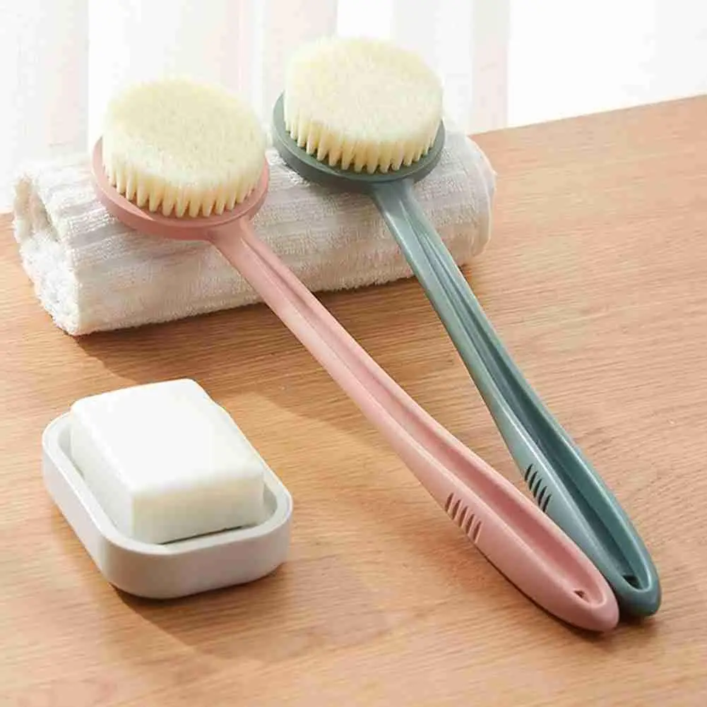 

Только желтого цвета из натуральной щетины ложки с длинной ручкой, щетка для мытья тела деревянная отшелушивающая щетка для ванны душа пузы...