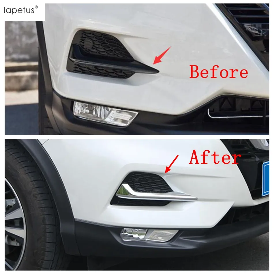 Передние противотуманные фары Lapetus лампа ВЕКО для бровей накладка ABS карбоновое