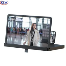 J-02   Portable Mobile Phone  Large Screen Amplifier  Anti-Blue Ultra Clear  Horizontal and Vertical Mobile Phone Magnifier