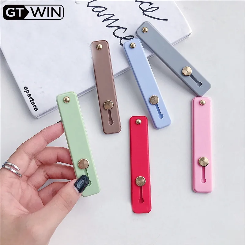 GTWIN силиконовый телефон кольцо держатель на палец нажмите растягивающийся